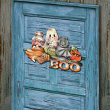 Brunhilda's Broom! Halloween Door Decor by Jamie Mills-Price - Thanksgiving Halloween Decor - 8457411H