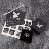 Fallen Angel Wing Demon Eye Stainless Steel Ring