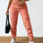 Ladies' Solid Color Ankle Drawstring Details, Casual And Elegant Style Pants - Lootquake