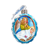 Adorno de vidrio de Mercurio con el Ángel que te cuida, de G. DeBrekht - Decoración navideña - 773028