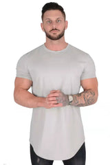 Men's Casual Short-sleeved Sports Fitness T-shirt - Lootquake