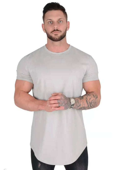 Men's Casual Short-sleeved Sports Fitness T-shirt - Lootquake