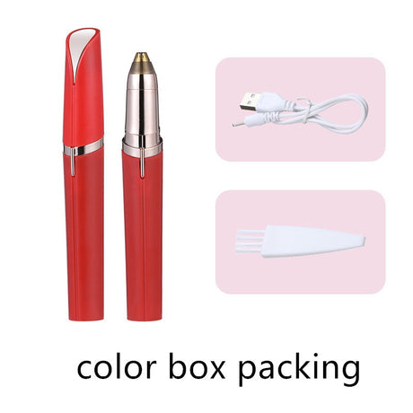 Eyebrow Epilator Maquiagem Profissional Completa Trymer Do Brwi Eye Brow Trimmer For Rasoir Visage Femme Make Up Eye Brow Shaper - Lootquake