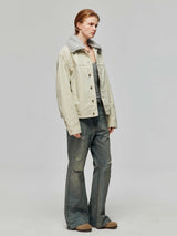 Cotton Retro Make Old Ripped Loose Micro-flared Trousers Jeans - Lootquake