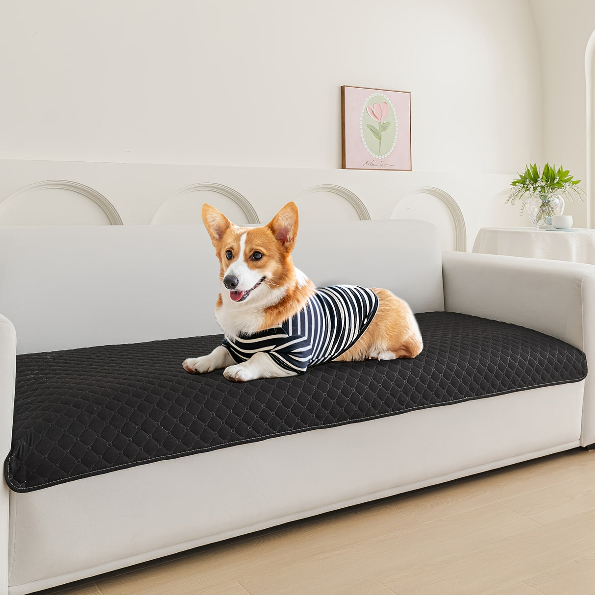 Waterproof non-slip pet mattress, pet blanket, pet furniture mattress, pet sofa waterproof cushion