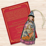 Adornos de madera de bruja de Halloween de G. DeBrekht - Decoración de Halloween para Acción de Gracias - 8114170