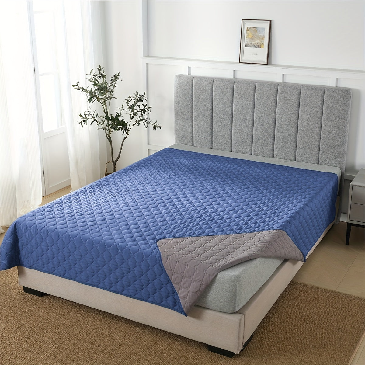 [Protector impermeable para cama de perro] Funda impermeable de doble cara para cama de perro, manta para mascotas, sofá, protector de muebles para perros