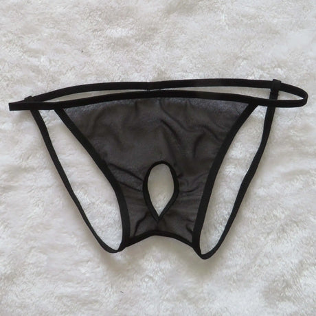 Men's Lingerie Open Crotch T-back - Lootquake
