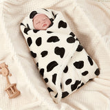 Manta de felpa con estampado de oso y vaca, lujosa y adorable decoración, ideal como regalo para Navidad, Acción de Gracias, Año Nuevo y San Valentín.