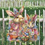 Easter Sweet Couple Holiday Door Decor by G. Debrekht - Easter Spring Decor - 8652768H