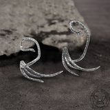 Feather Wing Stainless Steel Ear Cuff