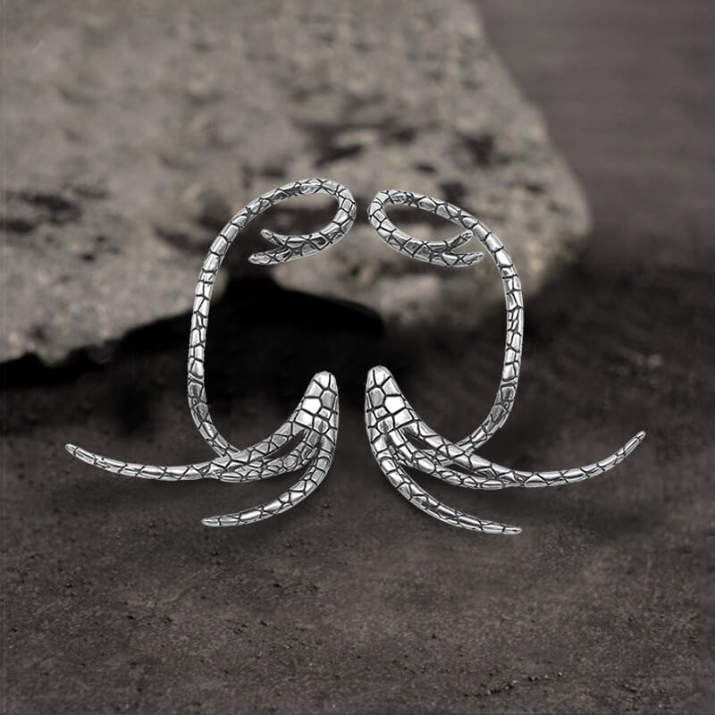 Feather Wing Stainless Steel Ear Cuff