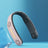 Lazy Mute Outdoor Sports USB Folding Leafless Hanging Neck Electric Fan - Lootquake