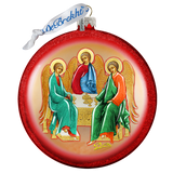 Trinity Glass Ornament by G. DeBrekht - Nativity Holiday Decor - 744-019