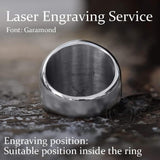 Fenrir Wolf Amulet Signet Viking Ring