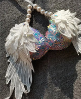 Handmade Sequined Mermaid Scale Bikini Lingerie - Lootquake
