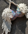 Handmade Sequined Mermaid Scale Bikini Lingerie - Lootquake