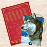 Adornos de madera con huellas de nieve para mascotas de Laura Seeley - Decoración para perros y gatos - 8511014-LS