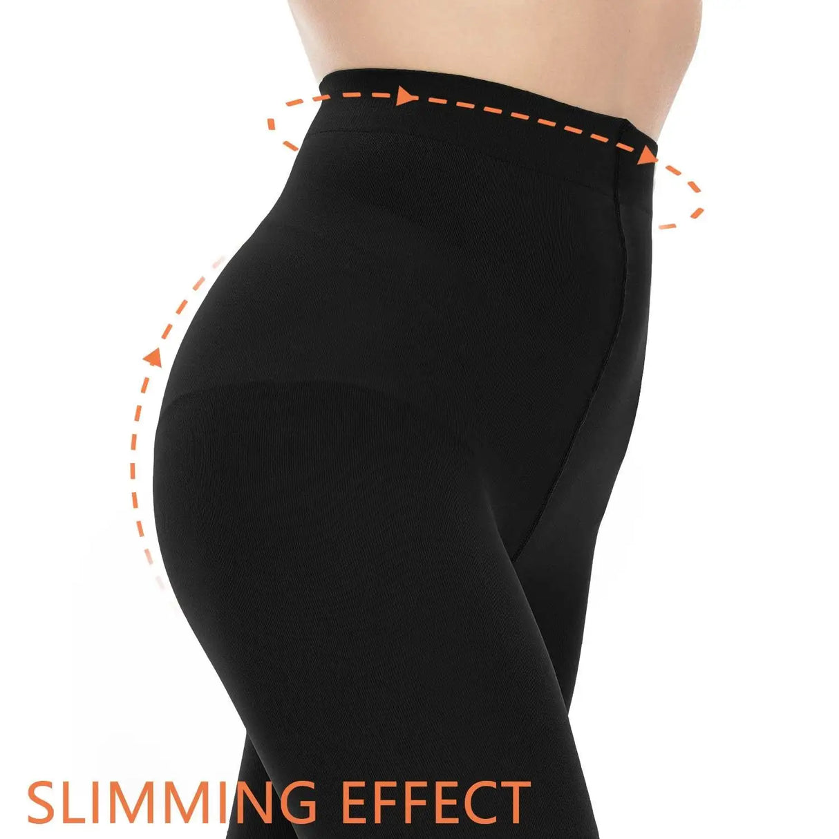 2pack 80d Opaque Black Tights For Women - Lootquake