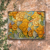 Arte mural costero de madera con diseño de pez Sonnenberg de G. DeBrekht - Decoración costera con temática marina - 95018B