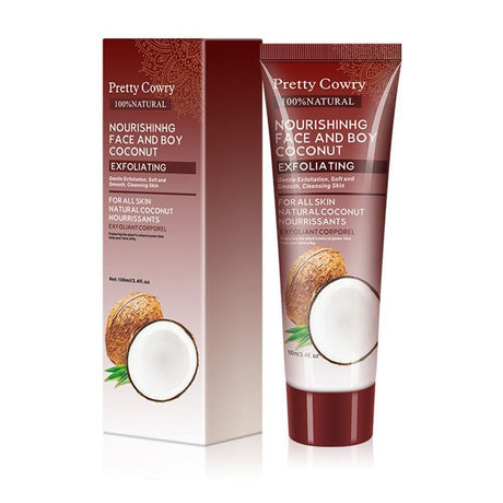 Cucumber Coconut Papaya Facial Exfoliating Gel Cream 100ml Body Cleansing - Lootquake