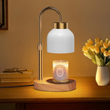 Adjustable Height Dimmable Candle Lamp Warmer With Timer Compatible With Large Jar Candles No Flame Scented Candle Wax Warmer With 2 Bulbs Mothers Day Gift Bedroom Home Decor