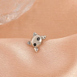 European And American Cute Cat Retro Fashion Minority Design Simple Cute Animal Earrings For Women - Lootquake