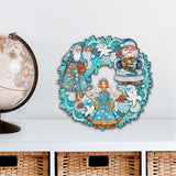 Coastal Sea Treasure Holiday Door Wreath by G. DeBrekht - Coastal Holiday Decor - 8185306-4H