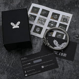 Fiery Dragons Stainless Steel Beast Viking Bracelet