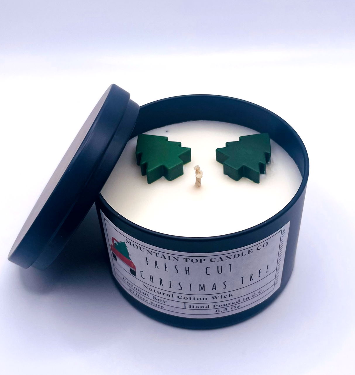 Fresh Cut Christmas Tree Tin