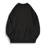 Floral Skull Cotton Emo Sweatshirt