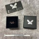 Flower Shape Alloy Adjustable Gothic Ring