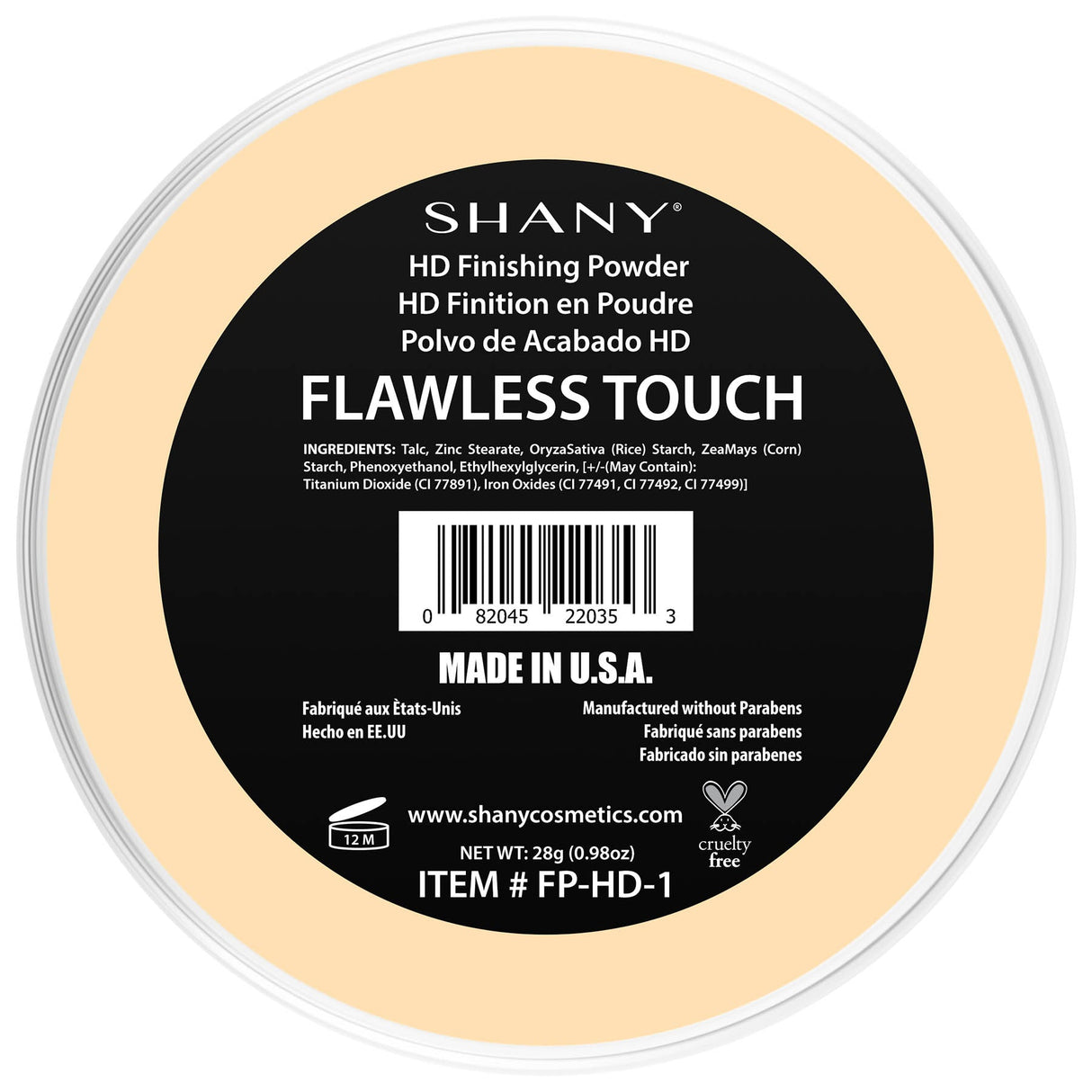 HD Finishing Powder Translucent - Paraben Free