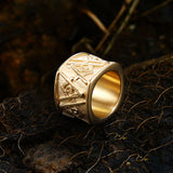 Freemason Logo Stainless Steel Masonic Ring