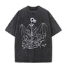 Fruit Bat Skeleton Washed Gothic T-shirt