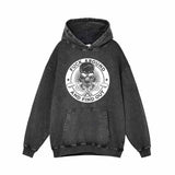 Fuck Around And Find Out Skull Vintage Washed Hoodie