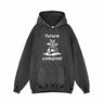 Future Compost Skull Vintage Washed Hoodie