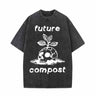 Future Compost Skull Vintage Washed T-shirt