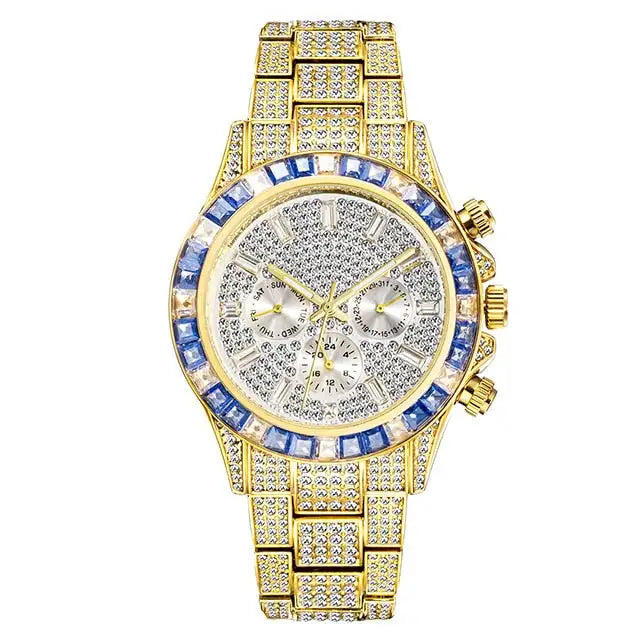 Diamond Calendar Watches - Lootquake