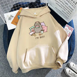 "I'm Busy" Gaming Cat Hoodie