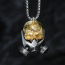 Gas Mask Skull Stainless Steel Pendant