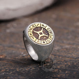 Gemini Stainless Steel Ring