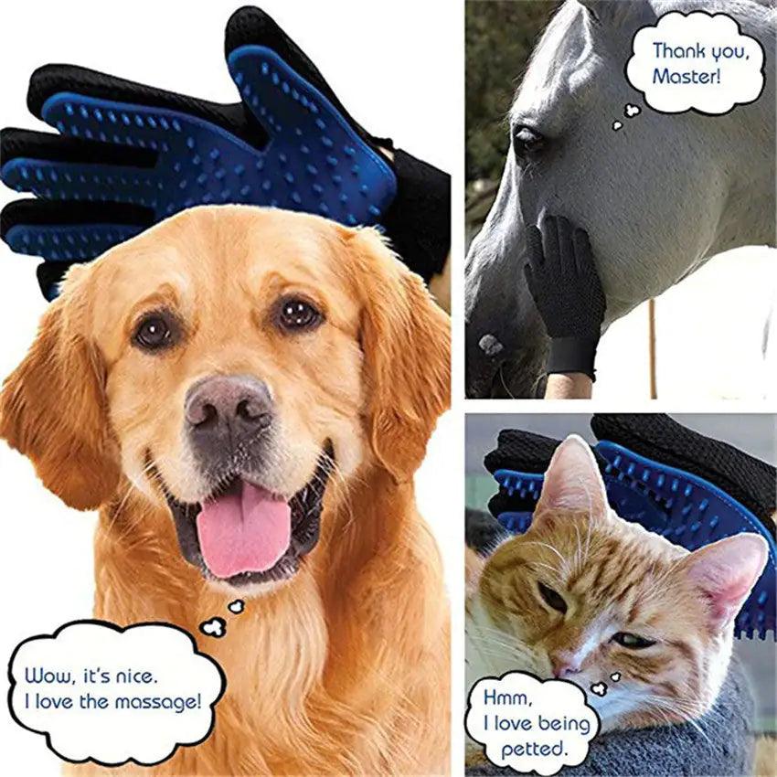 Gentle Pet Grooming Glove