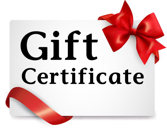 $25 GIFT CERTIFICATE