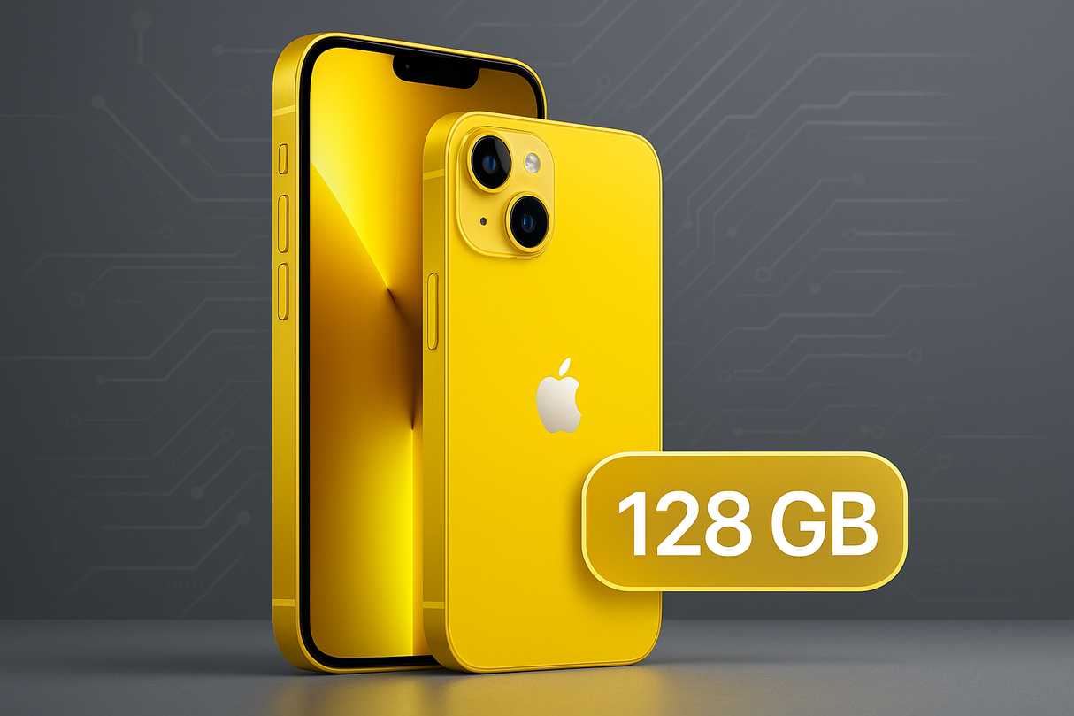 Apple iPhone 14 Plus 6.1″ Display Yellow 128 GB