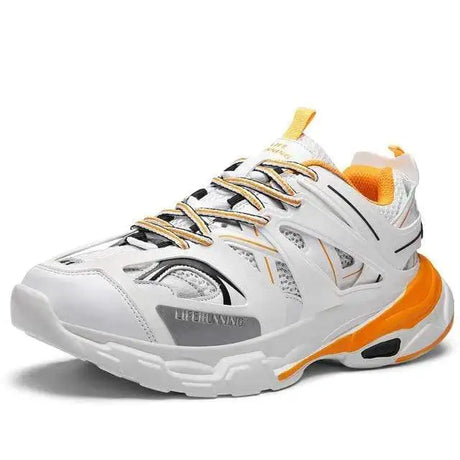 Dad Shoes, Athletic Sneakers, Lace-Up Lightweight Shoes - Lootquake