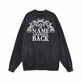 Got My Name Changed Back Vintage washed Hoodie Sweatshirt