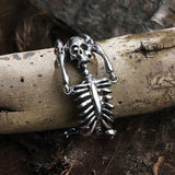 Gothic Body Skull Stainless Steel Bracelet
