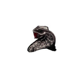Gothic Fierce Cobra Gemstone Alloy Open Snake Ring