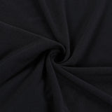 Gothic High Slit Bell Sleeve Polyester Dress